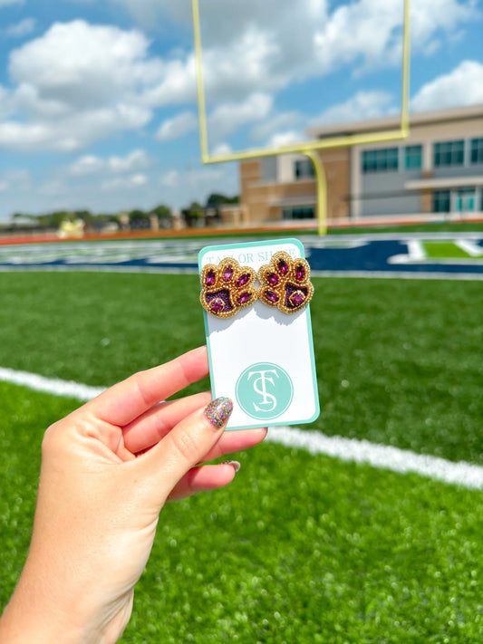 Tiger Paw Studs
