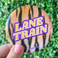 LANE TRAIN Tiger Stripe Button