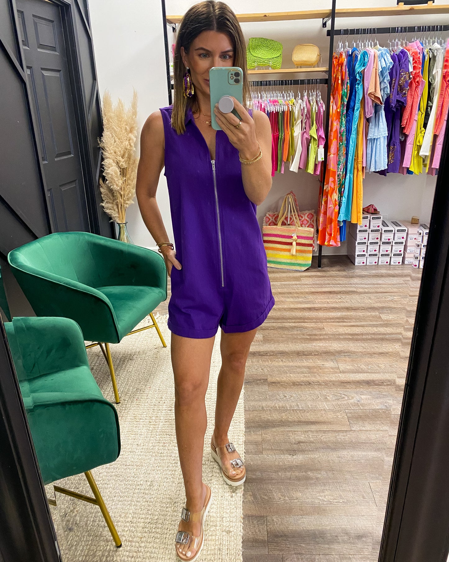 Zip It Romper - 2 Colors