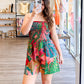 Tropic Escape Smocked Romper