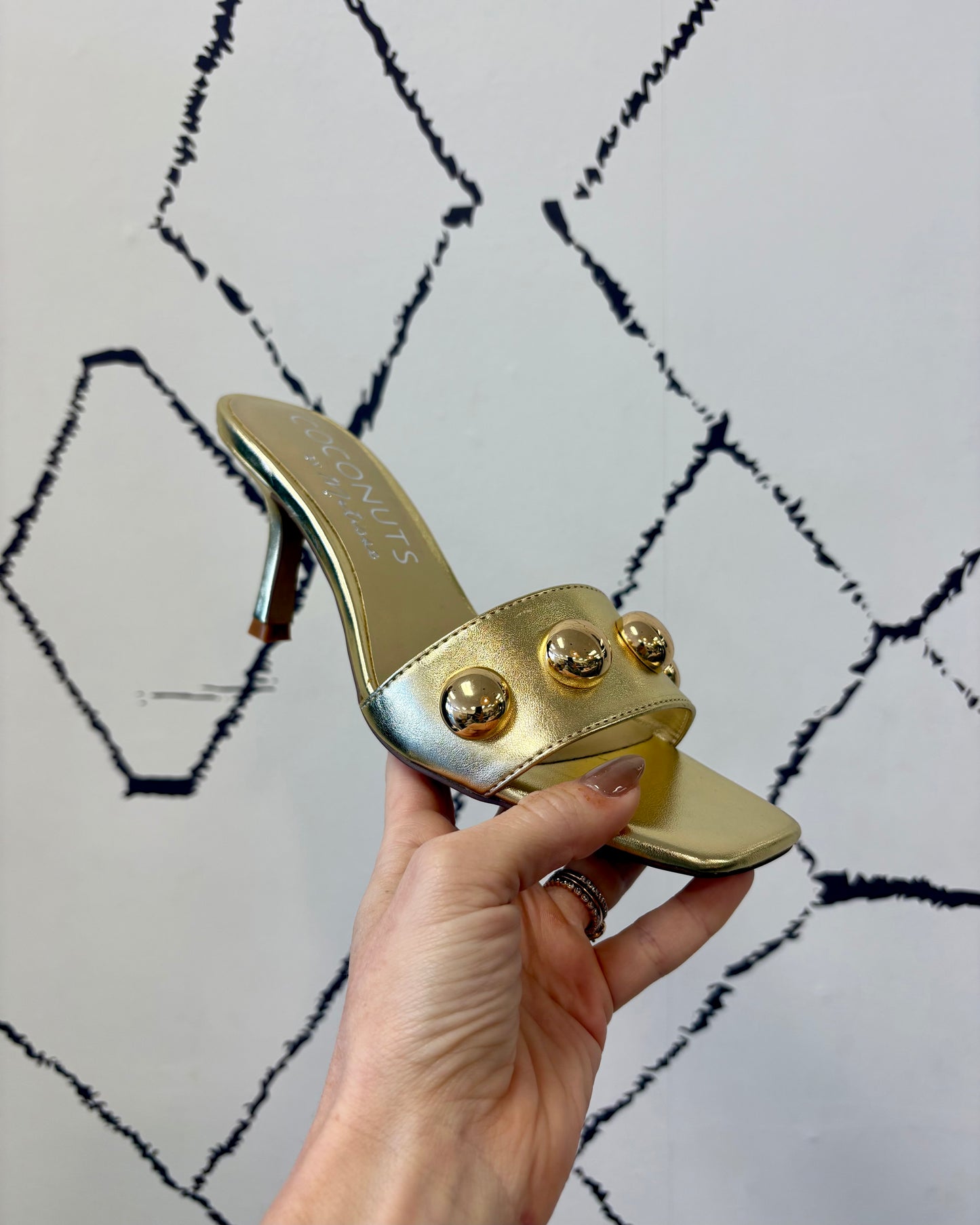 Theo Gold Heel