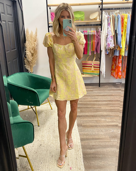 Sunshine Yellow Dress