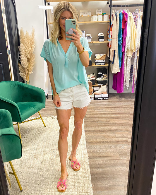 Mint for Vacation Top