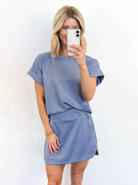 Coastal Comfort Skort Set