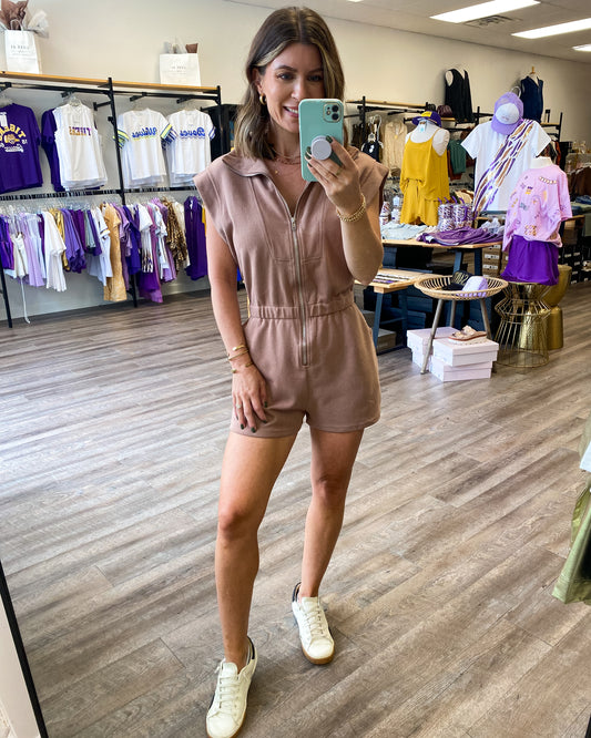 Mocha Romper