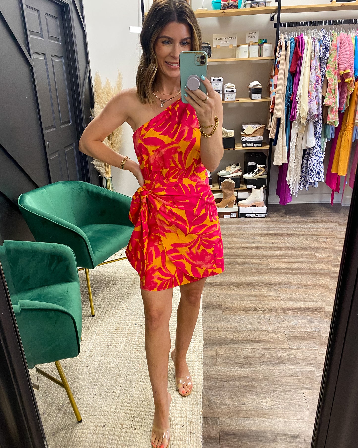 Island Palms Dress