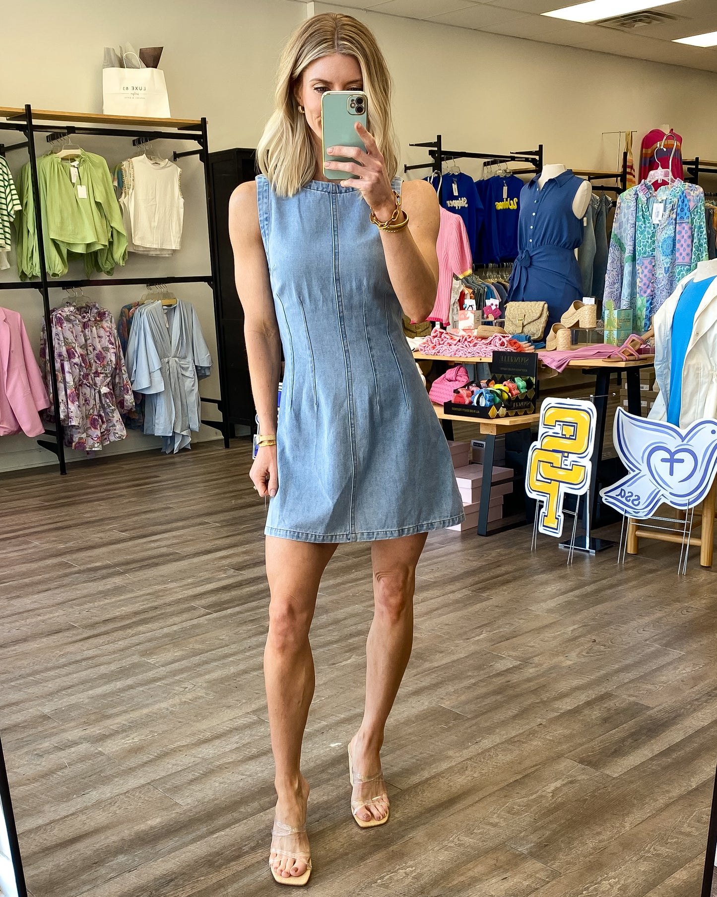 City Life Denim Dress