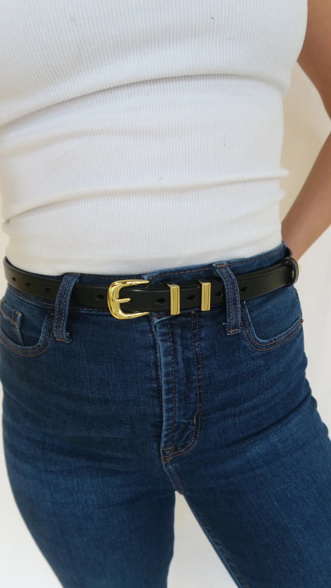 Sleek & Chic Belt BLACK