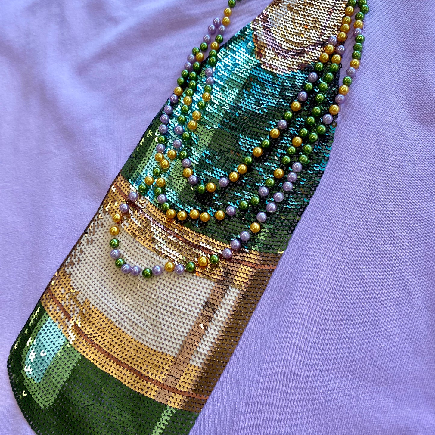 MG Champagne Beads Top