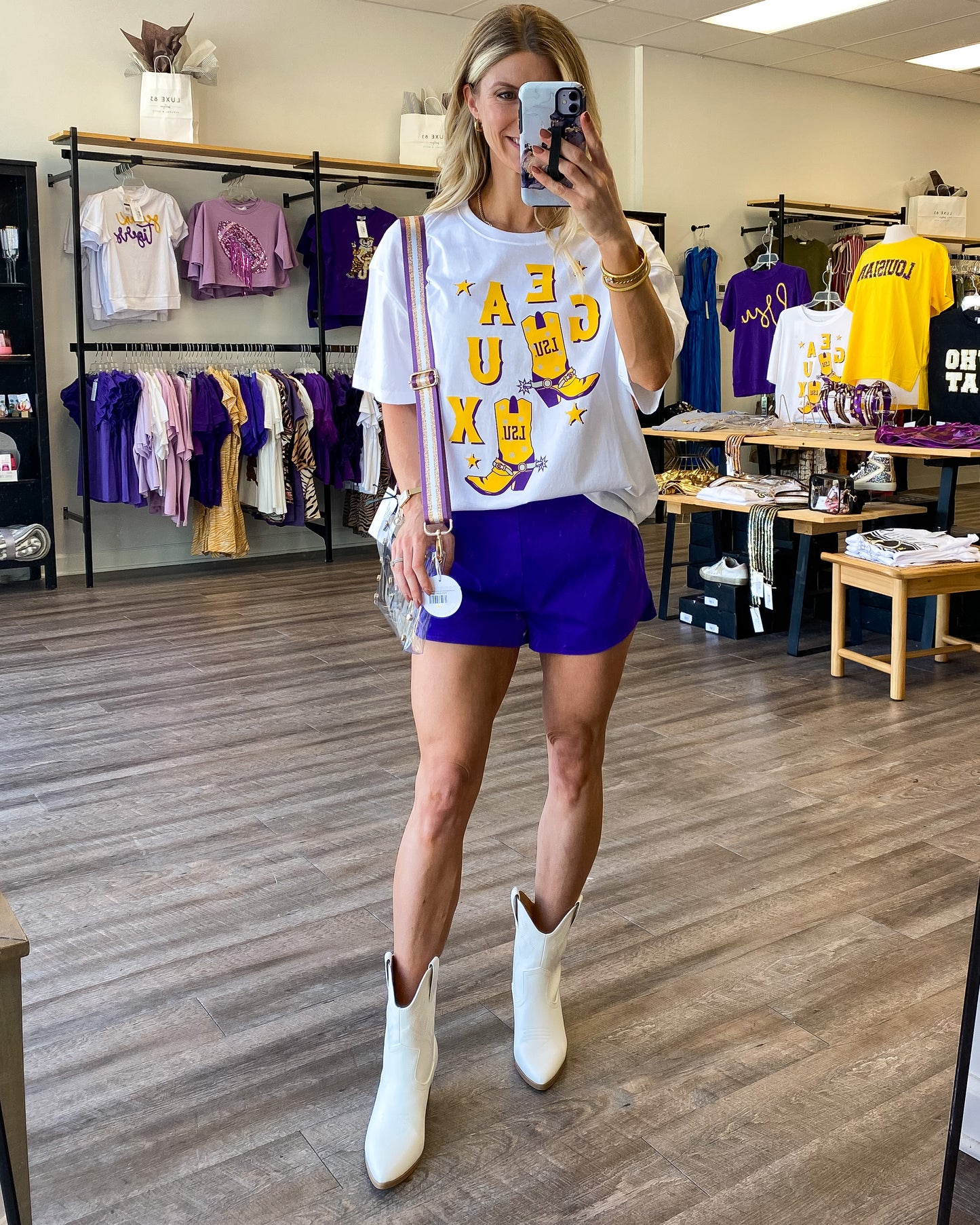 GEAUX Boots Tshirt