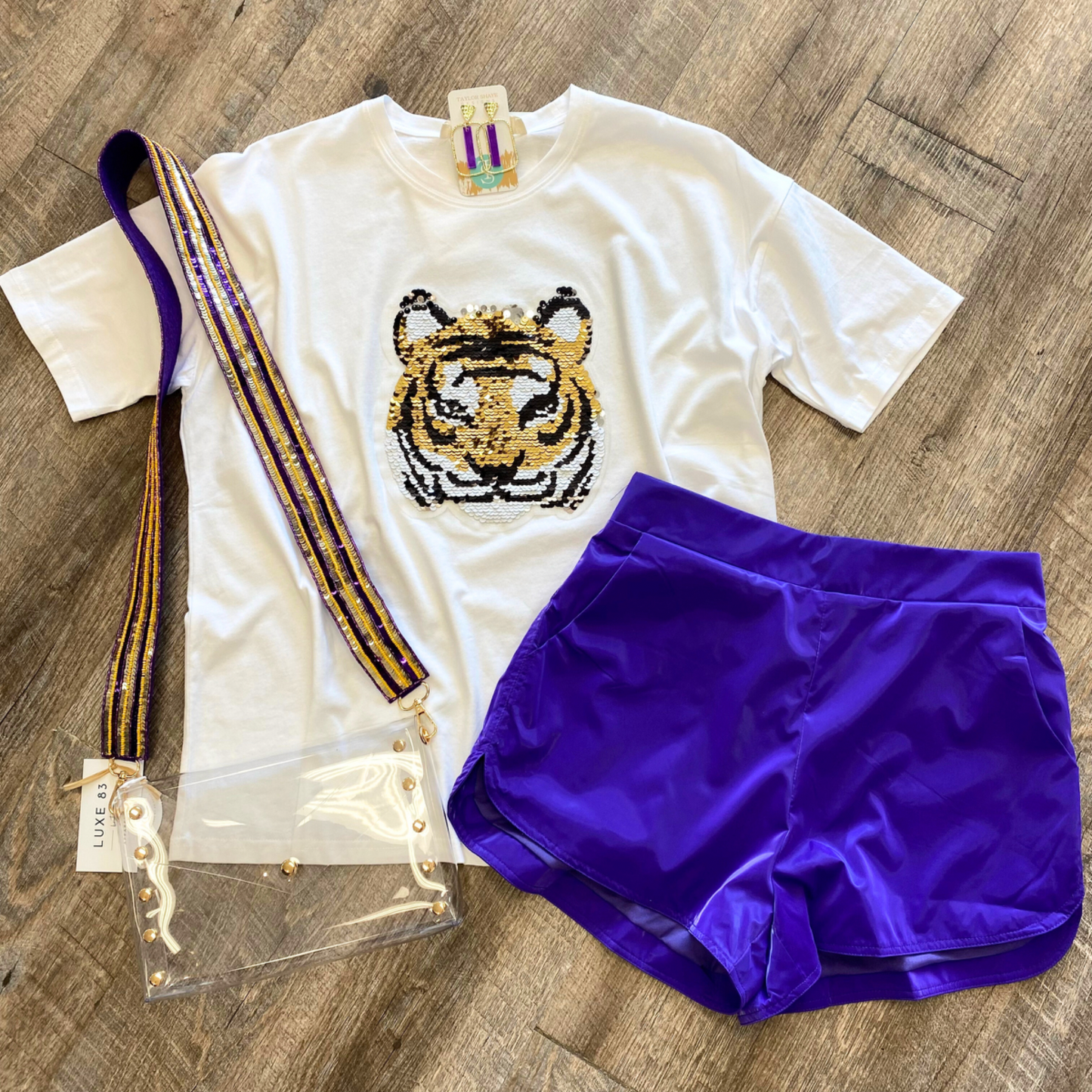 Sequin Tiger T-Shirt