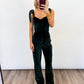 Holiday Elegance Velvet Jumpsuit