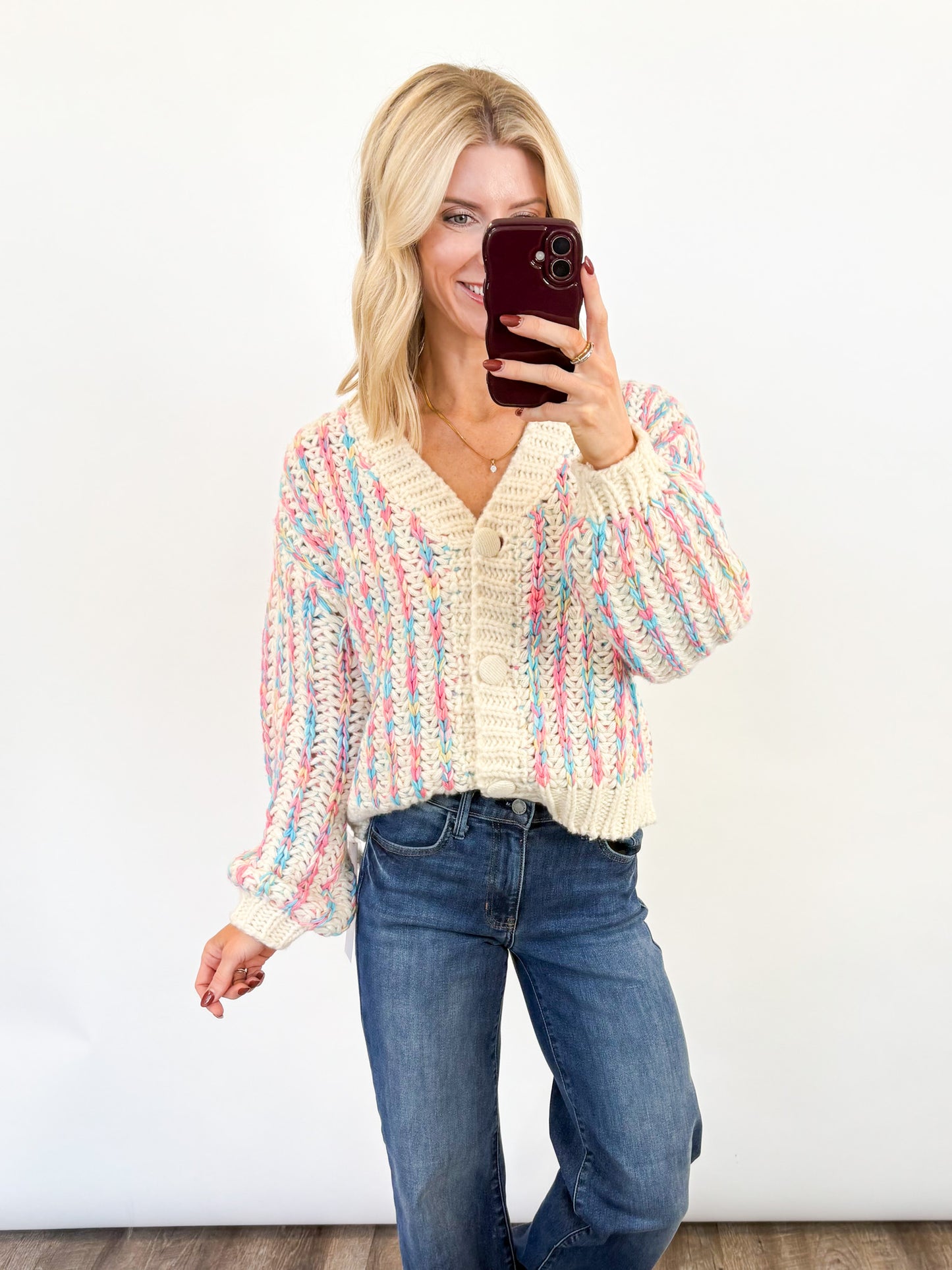 Cotton Candy Sweater