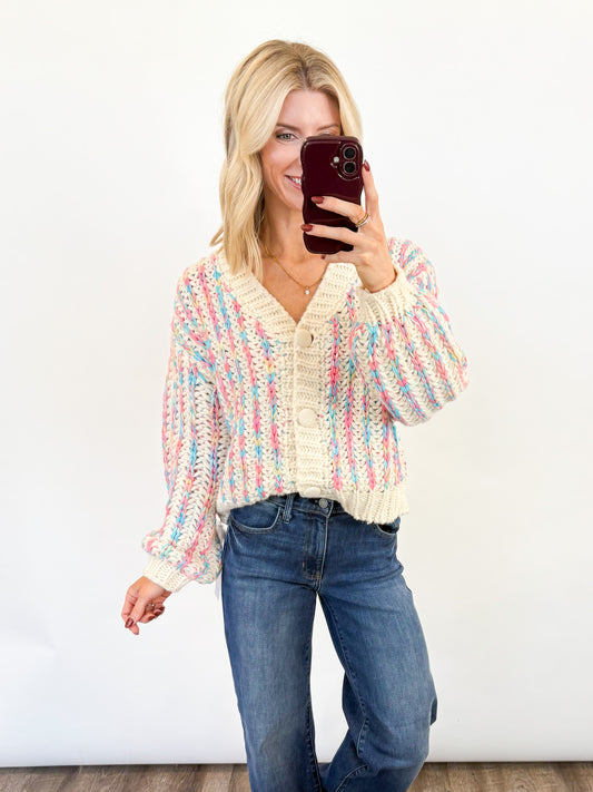 Cotton Candy Sweater