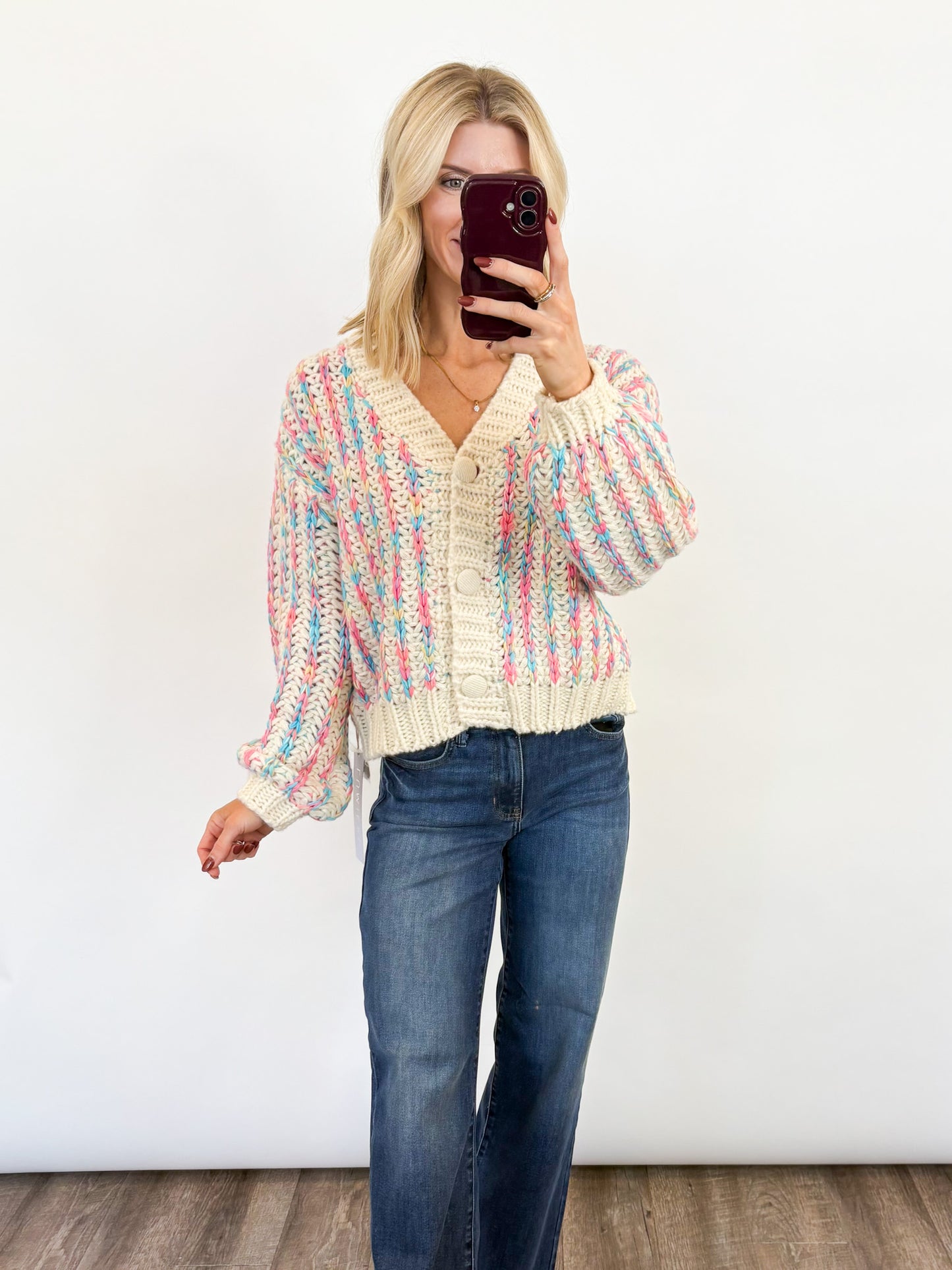 Cotton Candy Sweater