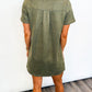 City Chic Suede Dress