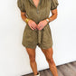 Luxe Suede Romper