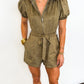 Luxe Suede Romper