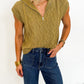 Sierra Cable Knit Top