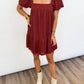 Rustic Charm Smocked Mini Dress