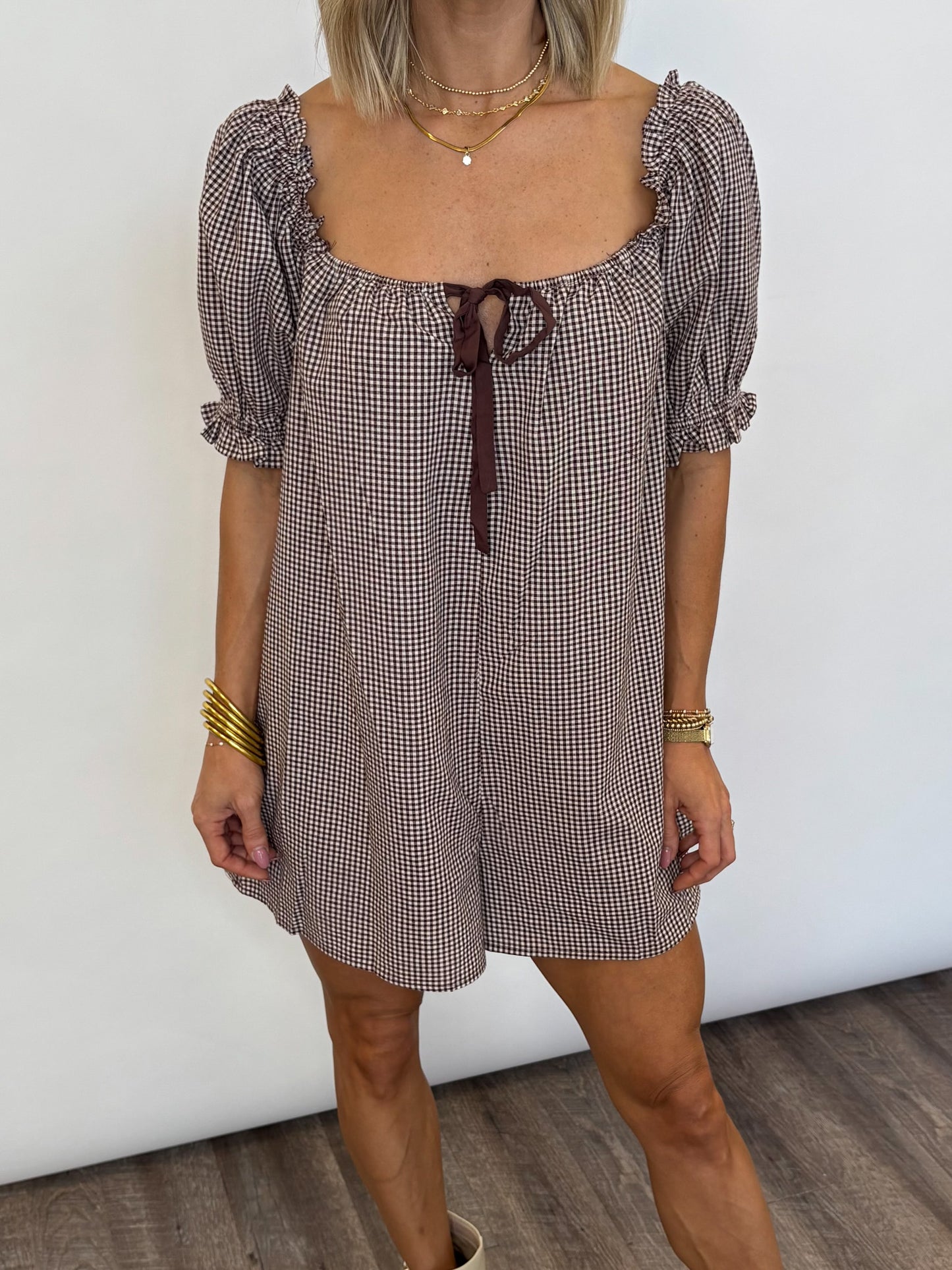 Rustic Charm Romper