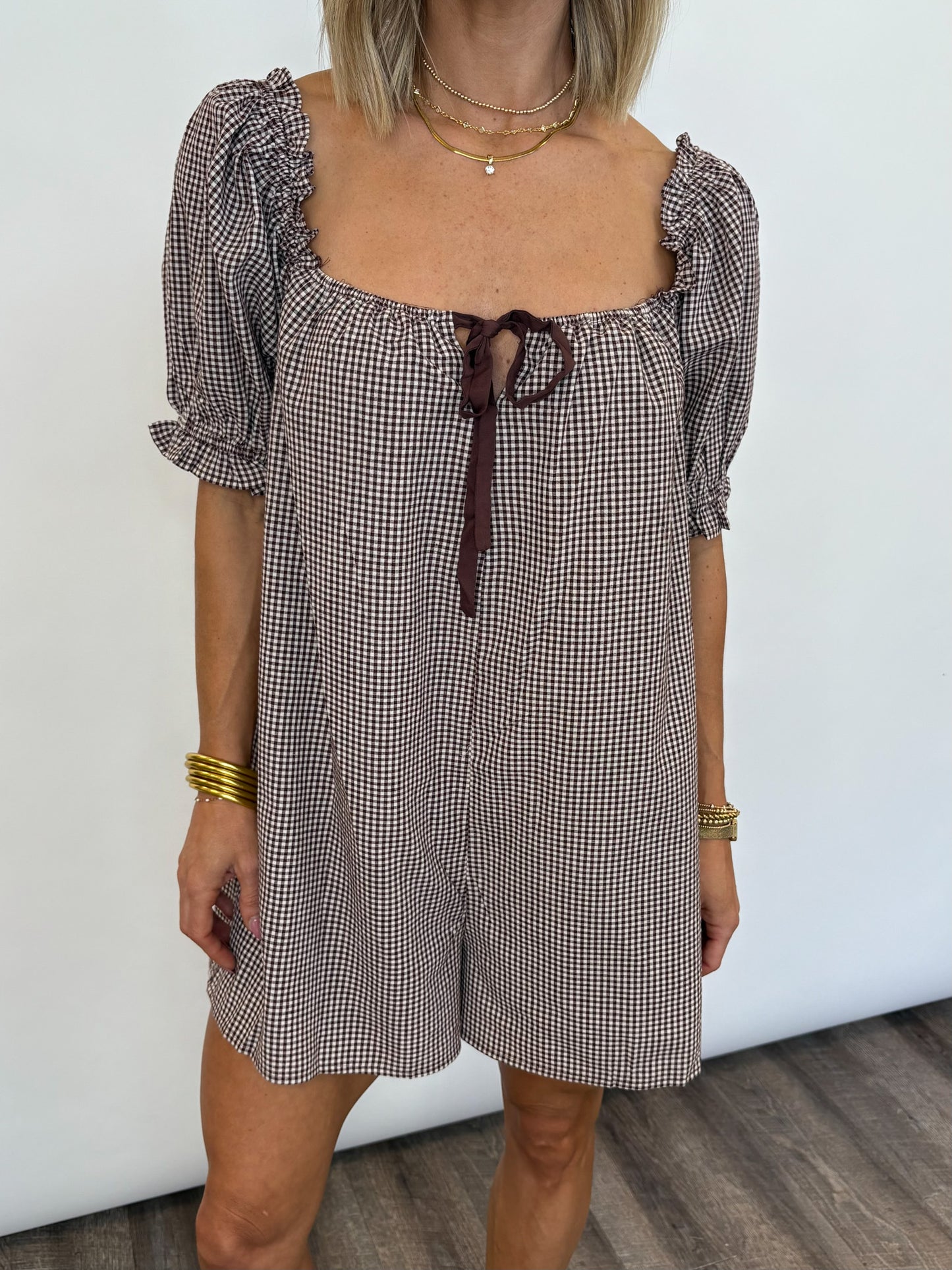 Rustic Charm Romper