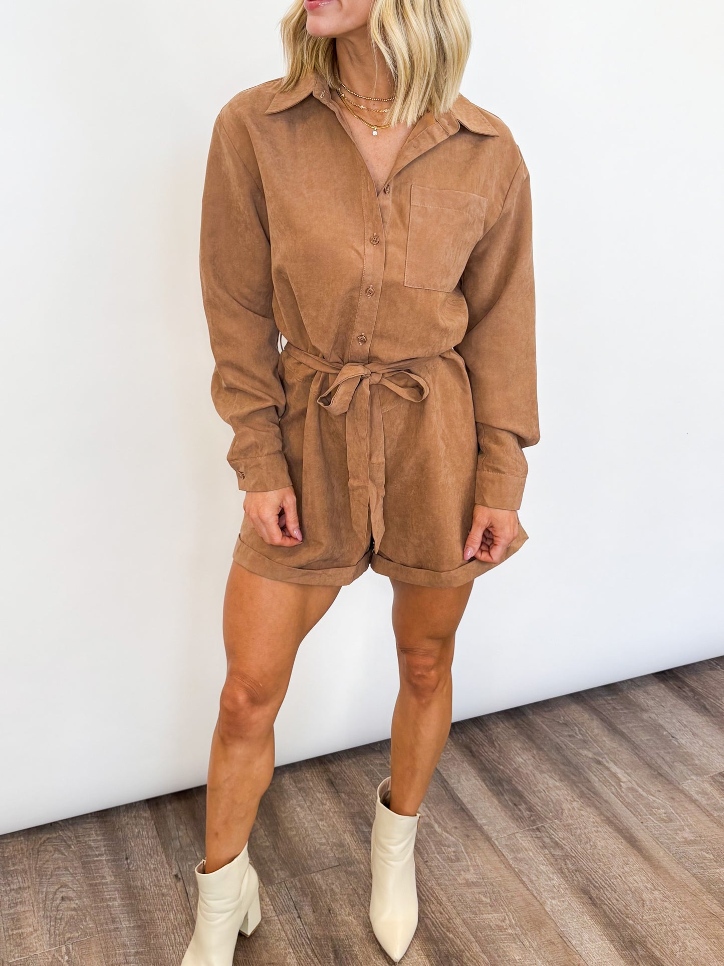 Desert Dune Utility Romper