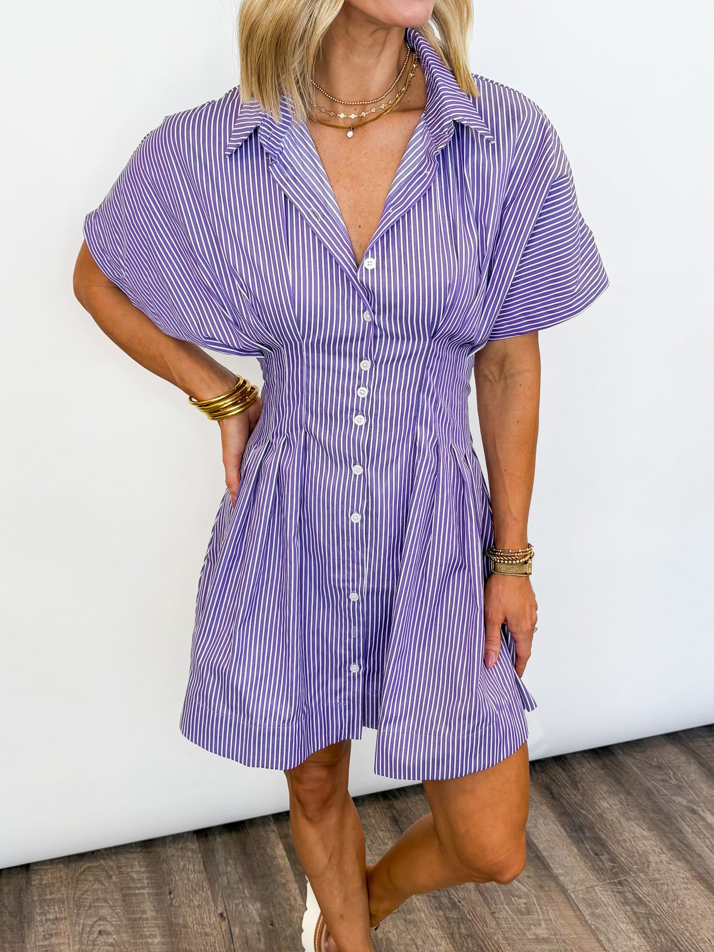 Victory Stripes Gameday Dress