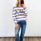 Mardi Party Stripe Sweater