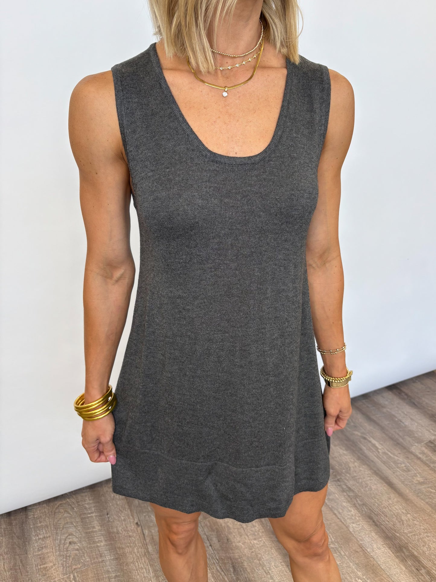 Everyday Ease Sleeveless Knit Dress