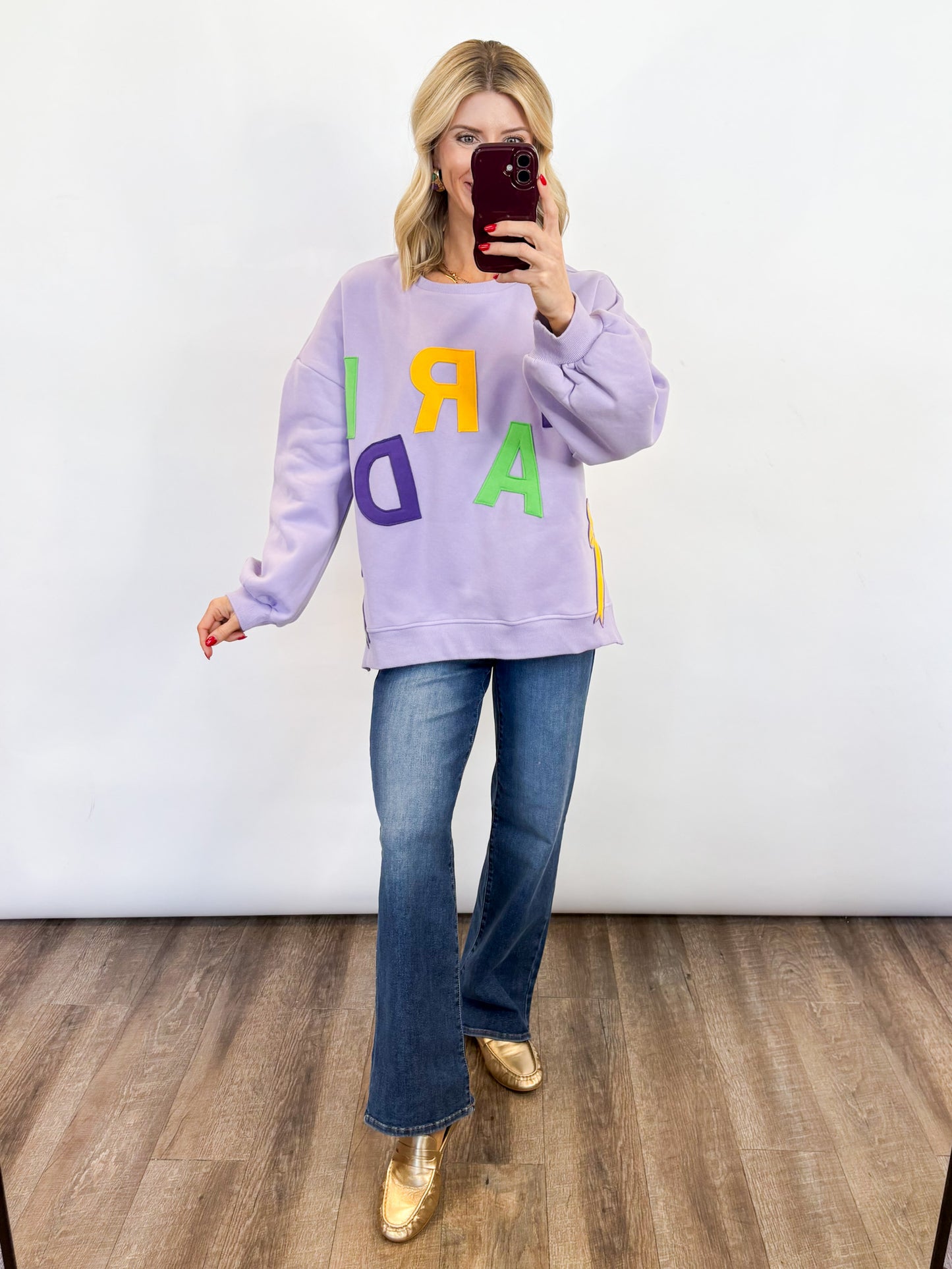 Mardi Party Sweatshirt