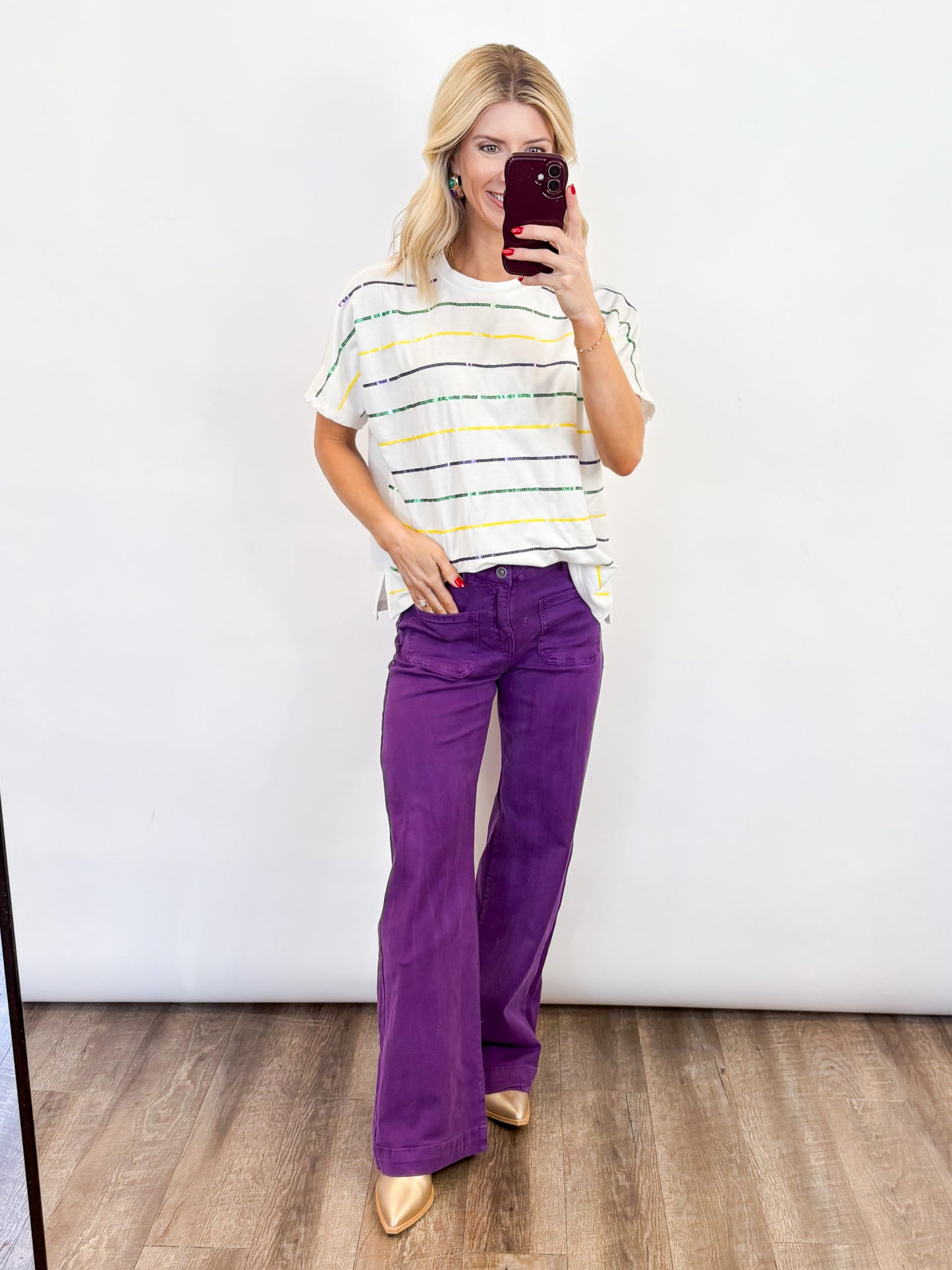 Carnival Queen Purple Jeans -- PREORDER