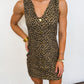 Wild Instinct Button-Up Dress