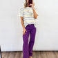 Mardi Gras Sequin Stripe Top