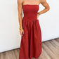 Catching Sunsets Midi Dress