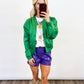 Mardi Gras Bomber Jacket - 2 Colors