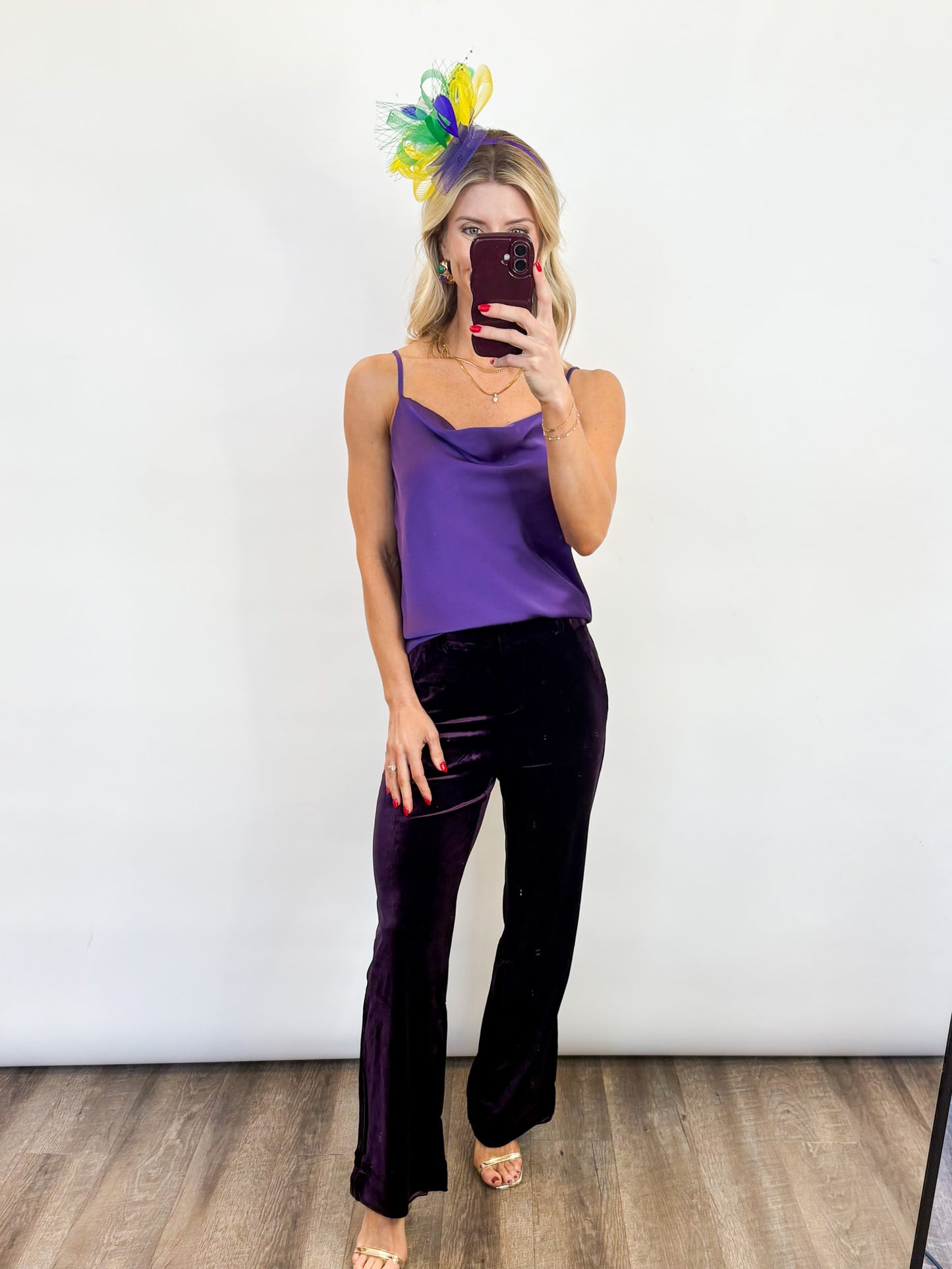 Mardi Gras Chic Cami