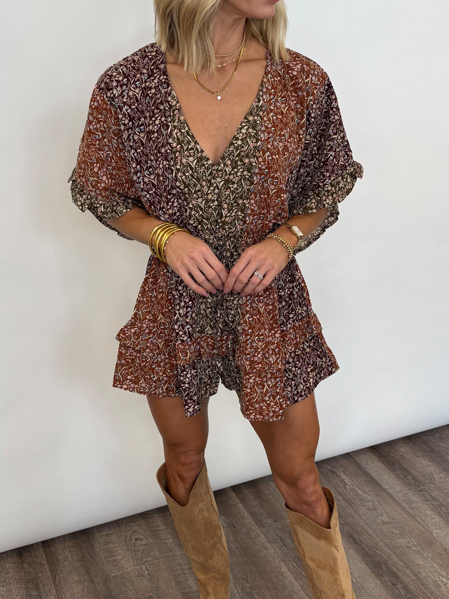 Autumn Meadow Romper