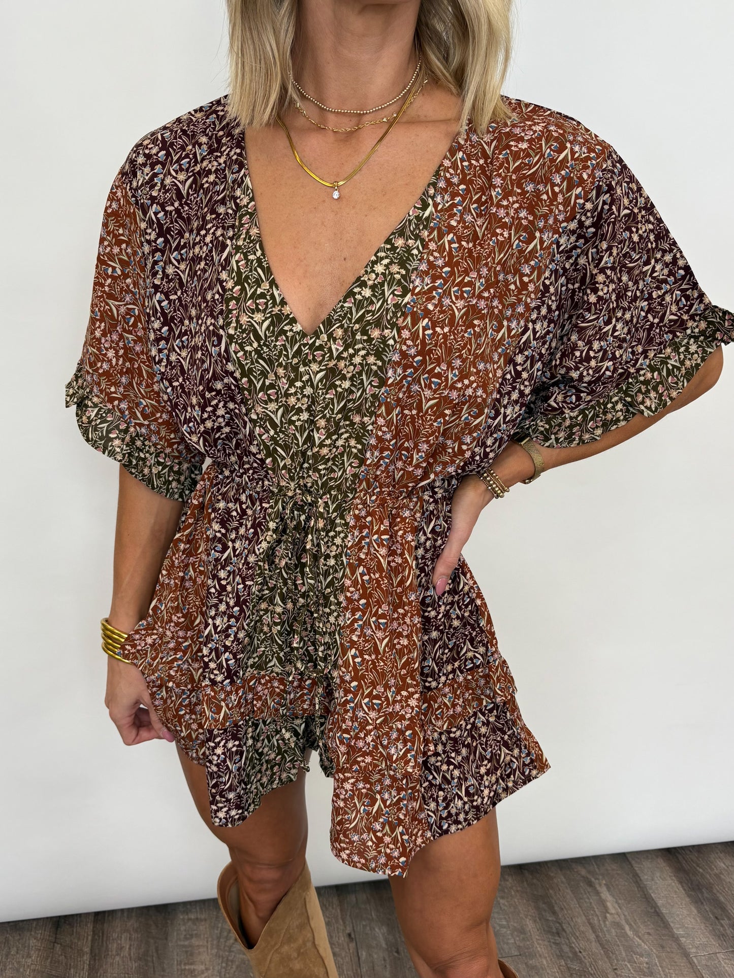 Autumn Meadow Romper