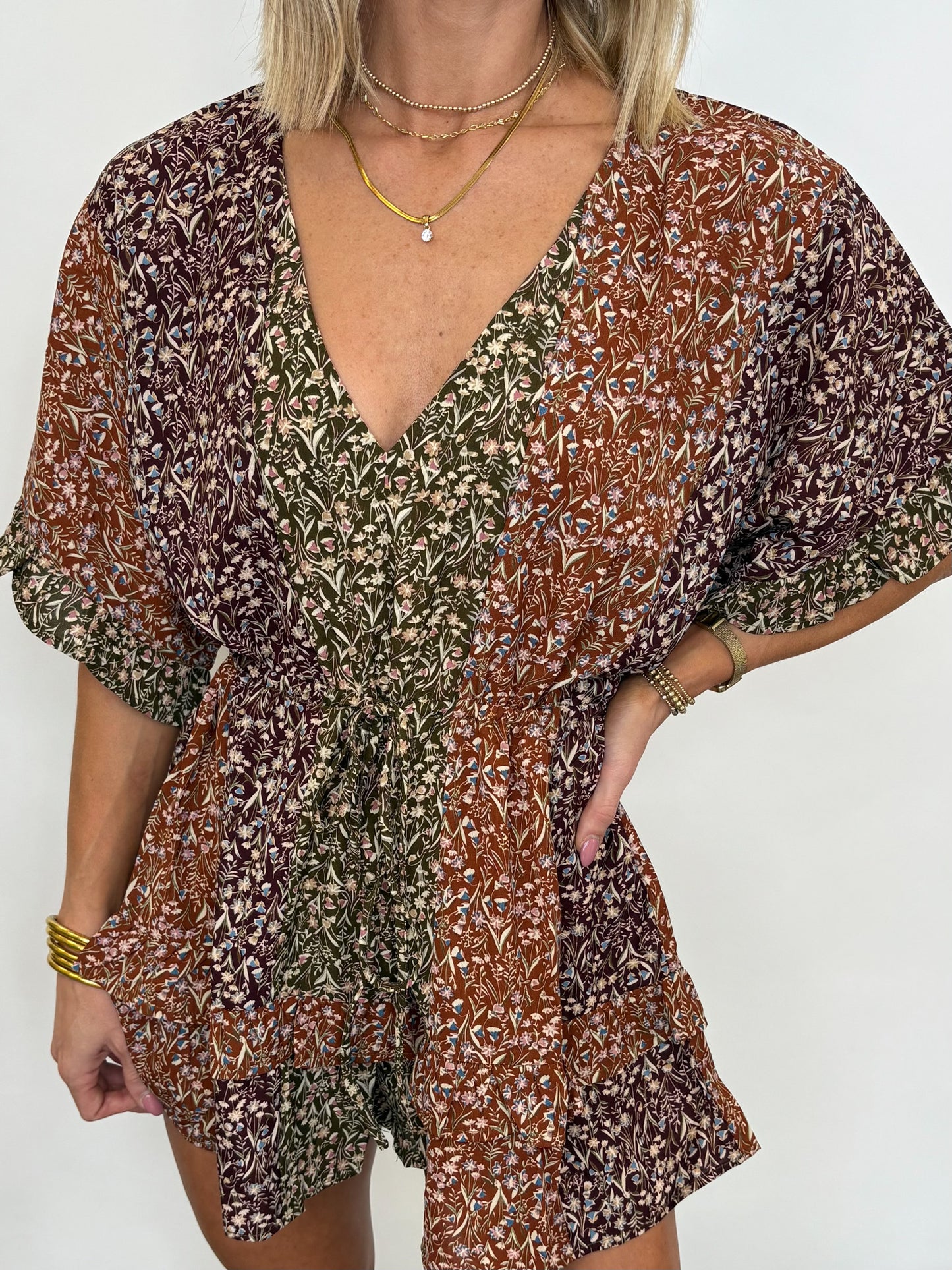 Autumn Meadow Romper