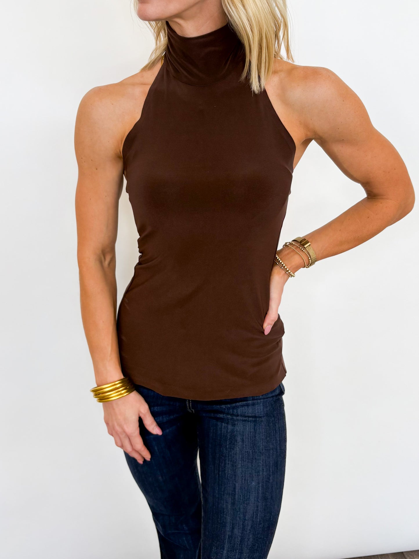 Cocoa Halter top