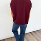 Gathered Edge Tee - 2 COLORS