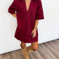 Cranberry Crush Dress