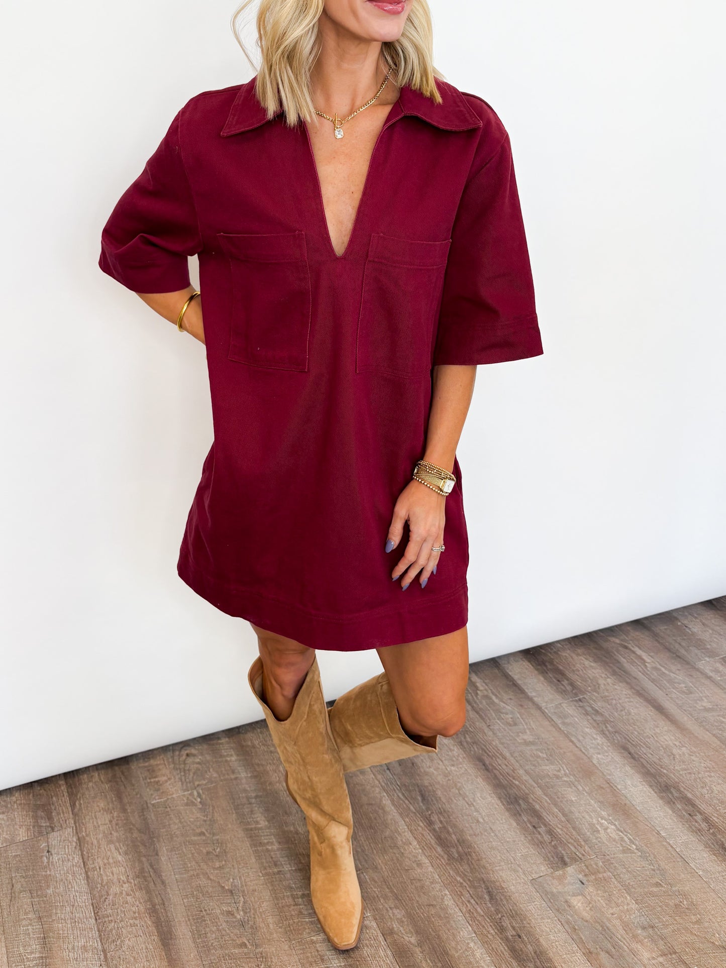 Cranberry Crush Dress