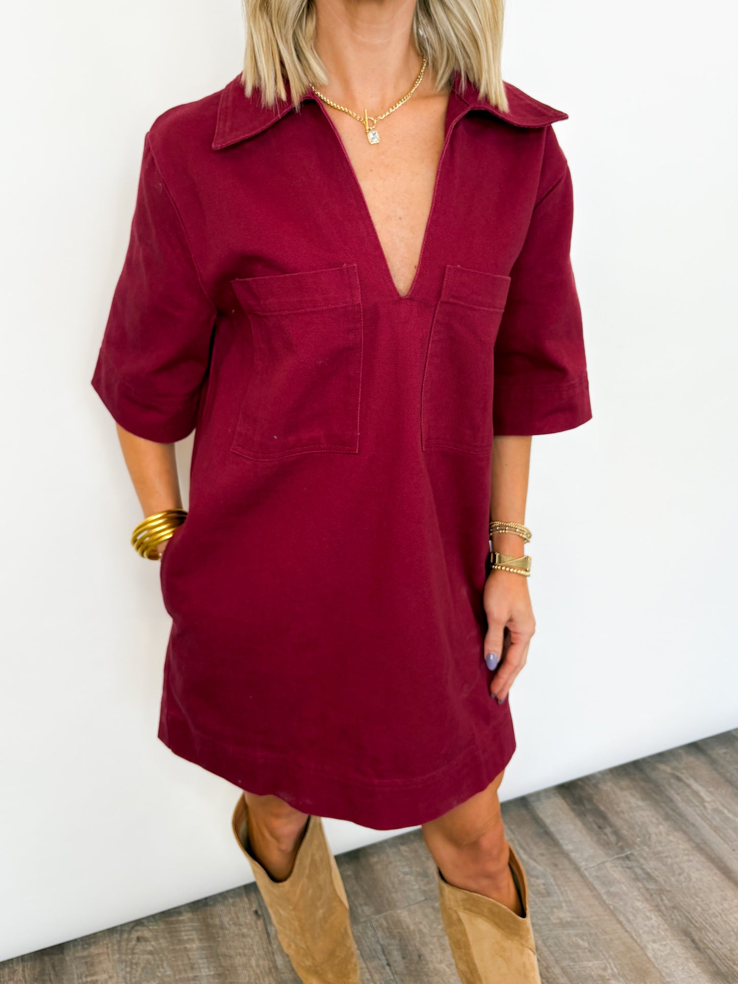Cranberry Crush Dress