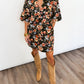 Autumn Bloom Shift Dress