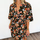Autumn Bloom Shift Dress