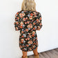 Autumn Bloom Shift Dress
