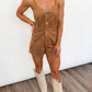 Sahara Suede Romper