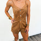 Sahara Suede Romper